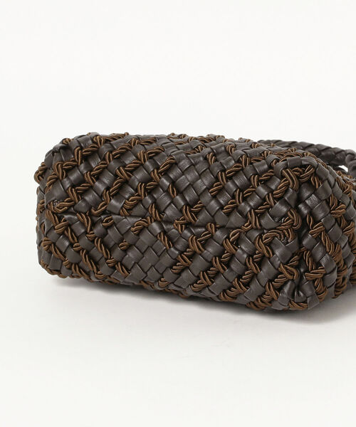 EFFE BEAMS（エッフェビームス）の「FALORNI / ミックス メッシュ トートバッグ（トートバッグ・レディース・ダークブラウン・ONE SIZE）」の5枚目の写真