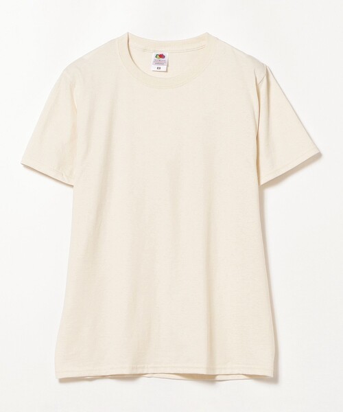BEAMS BOY（ビームスボーイ）の「FRUIT OF THE LOOM × BEAMS BOY / 2PACK TEE（Tシャツ/カットソー・レディース・ナチュラル/ブラック・ONE SIZE）」の19枚目の写真