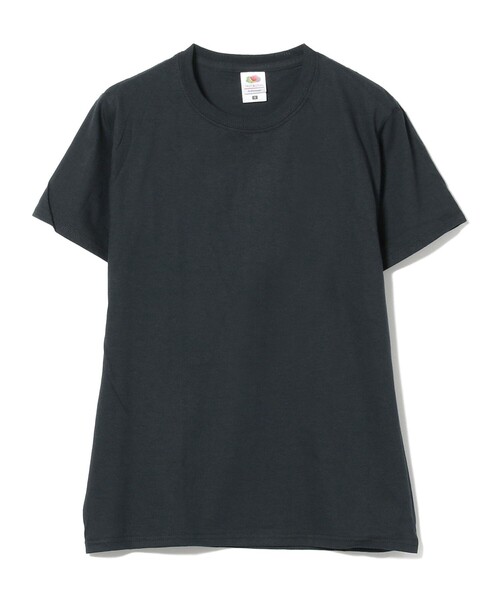BEAMS BOY（ビームスボーイ）の「FRUIT OF THE LOOM × BEAMS BOY / 2PACK TEE（Tシャツ/カットソー・レディース・ナチュラル/ブラック・ONE SIZE）」の6枚目の写真