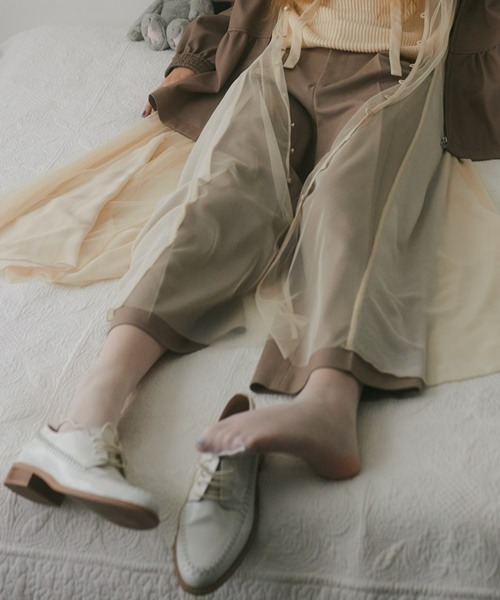 FURFUR（ファーファー）の「モカシンドレスシューズ（ドレスシューズ・レディース・ピンク/ホワイト/ブラック・38/37/36）」の13枚目の写真