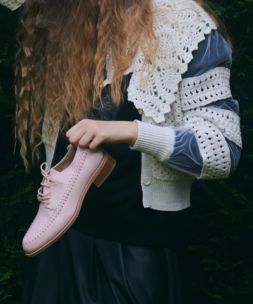 FURFUR（ファーファー）の「モカシンドレスシューズ（ドレスシューズ・レディース・ピンク/ホワイト/ブラック・38/37/36）」の15枚目の写真