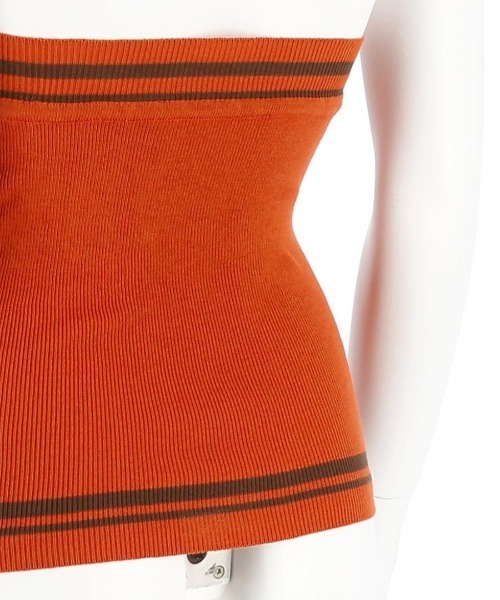 G.V.G.V.（ジーヴィージーヴィー）の「LINED KNIT WAISTBAND（その他トップス・レディース・ブラウン/カーキ・ONE SIZE）」の5枚目の写真