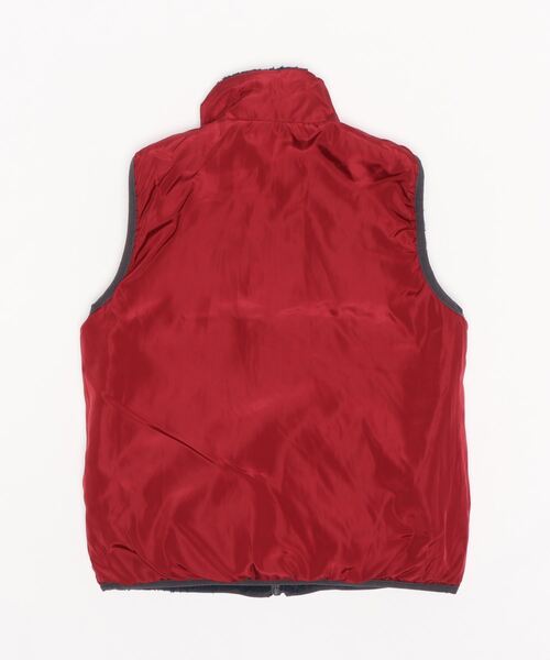 KRIFF MAYER Kid's Collection（クリフメイヤーキッズコレクション）の「WEB限定リバーシブルひっくりベスト（ベスト・キッズ・ネイビー/モカ/キャメル・120/130/140/150/160/170）」の6枚目の写真