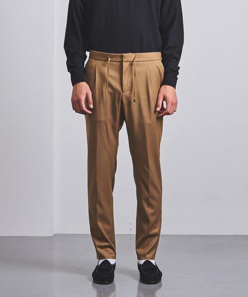 UNITED ARROWS（ユナイテッドアローズ）の「【別注】＜giabsarchivio (ジャブスアルキヴィオ) ＞フランネル 1プリーツ イージーパンツ†（その他パンツ・メンズ・ベージュ/グレー・50/44/48/52/46）」の14枚目の写真