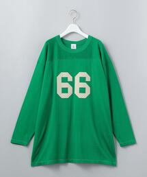 6 | ＜6(ROKU)＞RAYON COTTON FOOT BALL T-SHIRT/Tシャツ(Tシャツ/カットソー)