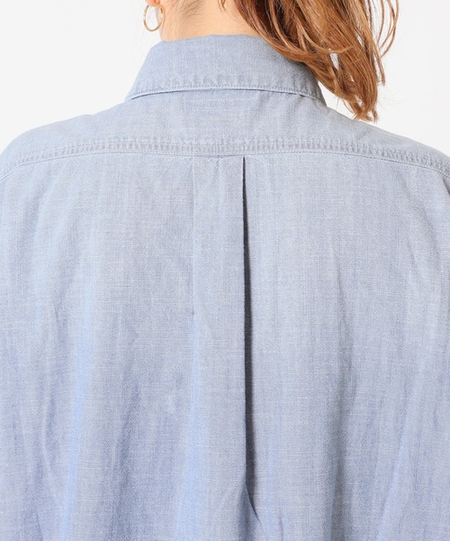 JOURNAL STANDARD（ジャーナルスタンダード）の「■■■CHAMBRAY SHIRT◆（シャツ/ブラウス・レディース・ブラック/ブルー・FREE）」の18枚目の写真