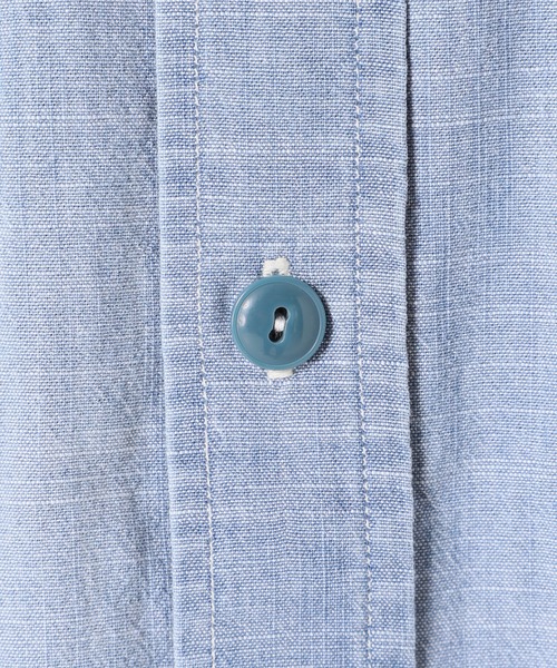 JOURNAL STANDARD（ジャーナルスタンダード）の「■■■CHAMBRAY SHIRT◆（シャツ/ブラウス・レディース・ブラック/ブルー・FREE）」の5枚目の写真