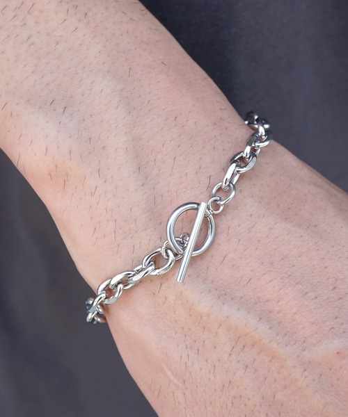 SBG（エスビー）の「SBG マンテルカットあずきチェーンブレスレット（ブレスレット・メンズ・シルバー系その他/シルバー系その他2/シルバー/シルバー系その他3/シルバー系その他4/シルバー系その他6/シルバー系その他5/シルバー系・18cm/21cm）」の2枚目の写真