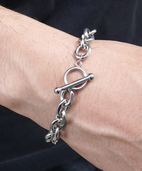 SBG（エスビー）の「SBG マンテルカットあずきチェーンブレスレット（ブレスレット・メンズ・シルバー系その他/シルバー系その他2/シルバー/シルバー系その他3/シルバー系その他4/シルバー系その他6/シルバー系その他5/シルバー系・18cm/21cm）」の5枚目の写真