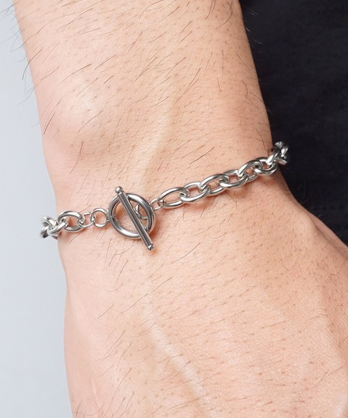 SBG（エスビー）の「SBG マンテルカットあずきチェーンブレスレット（ブレスレット・メンズ・シルバー系その他/シルバー系その他2/シルバー/シルバー系その他3/シルバー系その他4/シルバー系その他6/シルバー系その他5/シルバー系・18cm/21cm）」の6枚目の写真