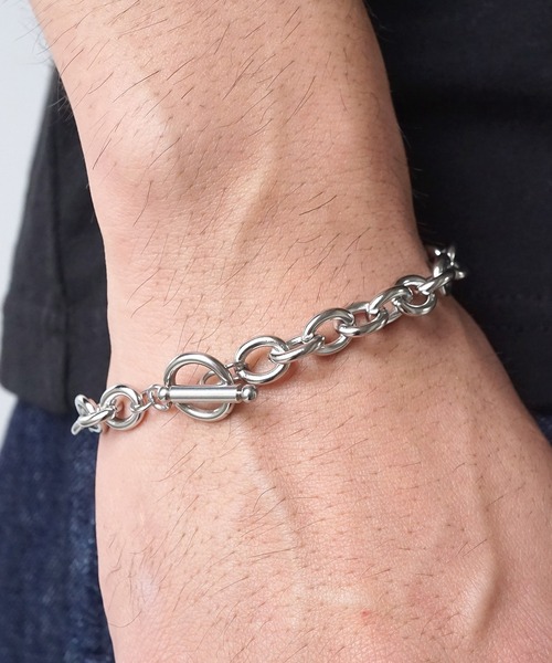 SBG（エスビー）の「SBG マンテルカットあずきチェーンブレスレット（ブレスレット・メンズ・シルバー系その他/シルバー系その他2/シルバー/シルバー系その他3/シルバー系その他4/シルバー系その他6/シルバー系その他5/シルバー系・18cm/21cm）」の7枚目の写真