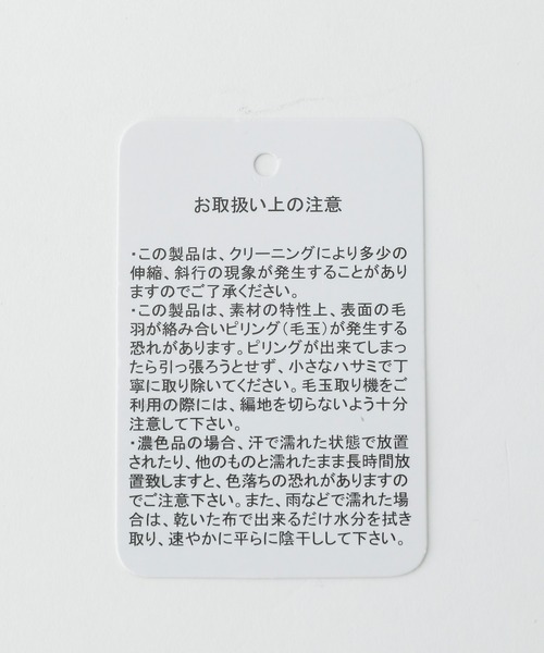 LEPSIM（レプシィム）の「カラーボーダーワイドＴ　954657（Tシャツ/カットソー・レディース・ブラウン/オフホワイト/グリーン/ライトパープル・FREE）」の6枚目の写真