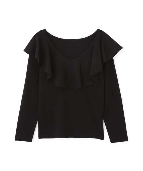 PROPORTION BODY DRESSING(プロポーションボディドレッシング)の「ラッフルニット / 1211270910(ニット/セーター・レディース・グレー/ブラック/ボルドー・FREE)」の19枚目の写真