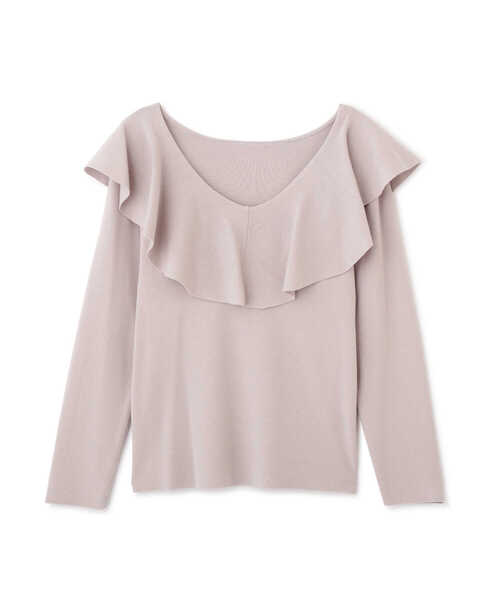PROPORTION BODY DRESSING(プロポーションボディドレッシング)の「ラッフルニット / 1211270910(ニット/セーター・レディース・グレー/ブラック/ボルドー・FREE)」の22枚目の写真