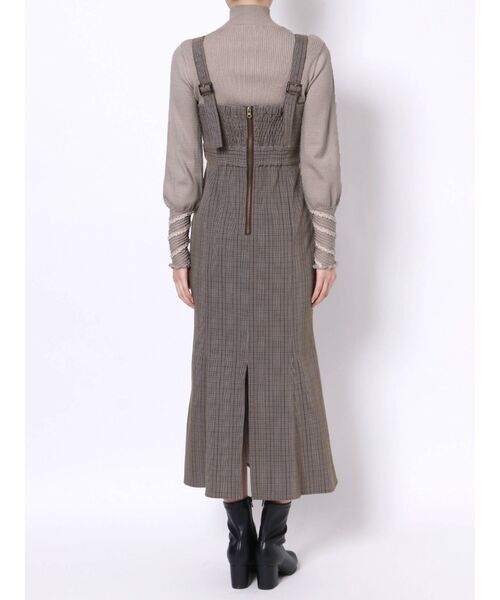 dazzlin（ダズリン）の「マーメイドキーネックジャンスカ（ジャンパースカート・レディース・ブラウン/インディゴブルー/その他1・FREE）」の19枚目の写真