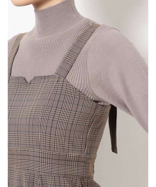 dazzlin（ダズリン）の「マーメイドキーネックジャンスカ（ジャンパースカート・レディース・ブラウン/インディゴブルー/その他1・FREE）」の21枚目の写真