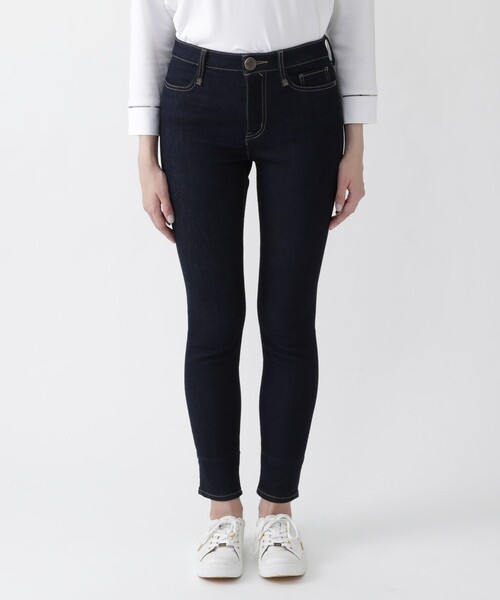 ブルーレーベルクレストブリッジハイストレッチクリアデニム