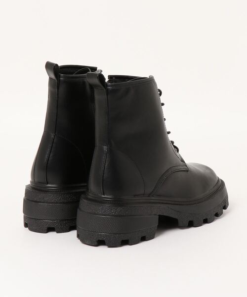 SUNNY ROOM（サニールーム）の「【厚底】タンクソールレースアップブーツ　336（ブーツ・レディース・ダークブラウン/ブラック・L/LL/S/M）」の3枚目の写真