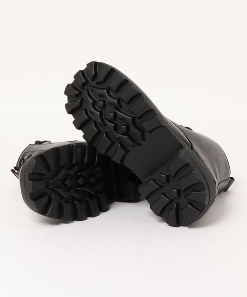 SUNNY ROOM（サニールーム）の「【厚底】タンクソールレースアップブーツ　336（ブーツ・レディース・ダークブラウン/ブラック・L/LL/S/M）」の4枚目の写真