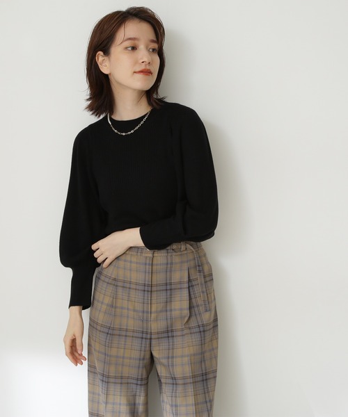 N.(N. Natural Beauty Basic)(エヌエヌナチュラルビューティーベーシック)の「パール×チェーンコンビショートネックレス(ネックレス・レディース・シルバー/ゴールド・FREE)」の6枚目の写真