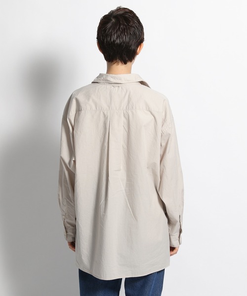 niko and...(ニコアンド)の「マーセWashingワイヤー入りワイドシャツ(シャツ/ブラウス・レディース・ホワイト/ベージュ/レッド/グリーン・MEDIUM/LARGE)」の15枚目の写真