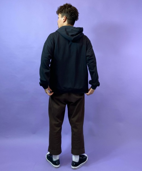 Columbia（コロンビア）の「【展開店舗限定アイテム】columbia/コロンビア ルーズシルエット　ワンポイントパーカー PM0816（パーカー・メンズ・ブラック/ブラウン/グレー/ブルー/グリーン・S/M/L/XL）」の16枚目の写真