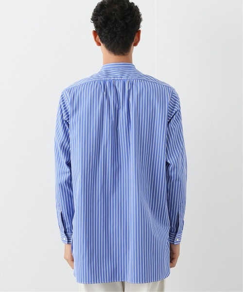 MONT KEMMEL（モンケメル）の「【MONT KEMMEL / モンケメル】STRIPE BAND COLLAR シャツ（シャツ/ブラウス・メンズ・ブルー系その他・2/3/1）」の5枚目の写真