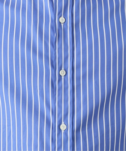 MONT KEMMEL（モンケメル）の「【MONT KEMMEL / モンケメル】STRIPE BAND COLLAR シャツ（シャツ/ブラウス・メンズ・ブルー系その他・2/3/1）」の10枚目の写真