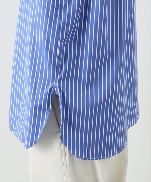 MONT KEMMEL（モンケメル）の「【MONT KEMMEL / モンケメル】STRIPE BAND COLLAR シャツ（シャツ/ブラウス・メンズ・ブルー系その他・2/3/1）」の11枚目の写真