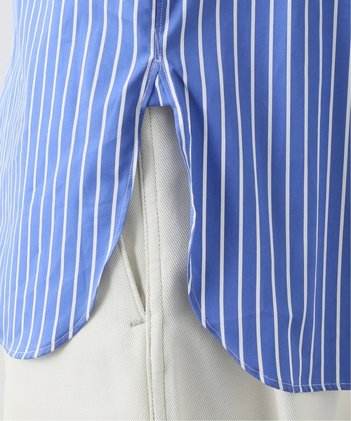 MONT KEMMEL（モンケメル）の「【MONT KEMMEL / モンケメル】STRIPE BAND COLLAR シャツ（シャツ/ブラウス・メンズ・ブルー系その他・2/3/1）」の12枚目の写真