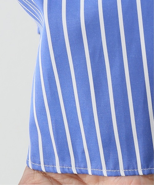 MONT KEMMEL（モンケメル）の「【MONT KEMMEL / モンケメル】STRIPE BAND COLLAR シャツ（シャツ/ブラウス・メンズ・ブルー系その他・2/3/1）」の16枚目の写真