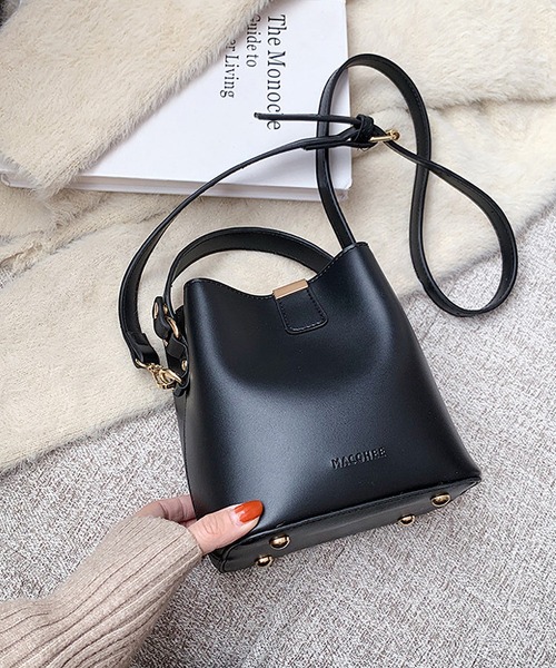 TABI PAL(タビパル)の「バケットタイプ&トートバッグ ショルダーバッグ(ショルダーバッグ・レディース・ブラウン/ブラック/アイボリー/モカ/イエロー/ライトブラウン・FREE)」の16枚目の写真