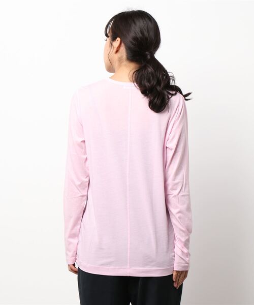 yuw(ユウ)の「SHEAR LONG TEE 235885(Tシャツ/カットソー・レディース・ホワイト/ブラック/ピンク/グリーン/ブラウン・FREE)」の14枚目の写真