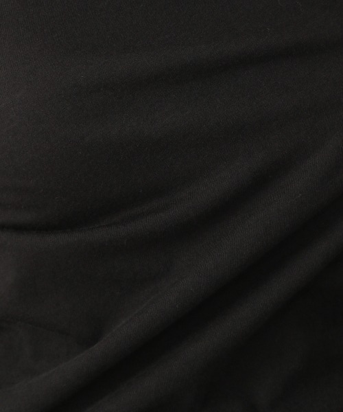 yuw(ユウ)の「SHEAR LONG TEE 235885(Tシャツ/カットソー・レディース・ホワイト/ブラック/ピンク/グリーン/ブラウン・FREE)」の9枚目の写真