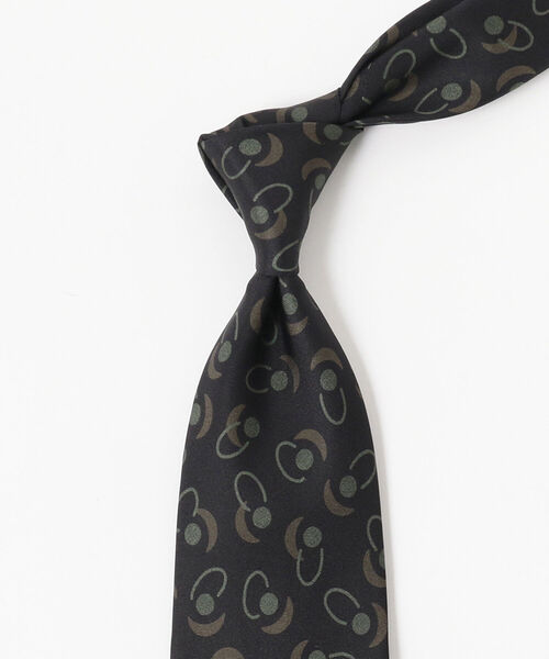 Francesco Marino / 小紋柄 プリント ネクタイ
