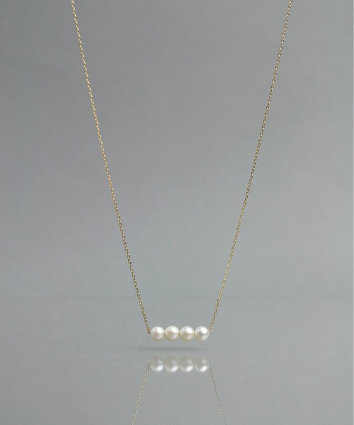 K10 淡水パールネックレス anqanq. アンクアンク K10 pearleven 