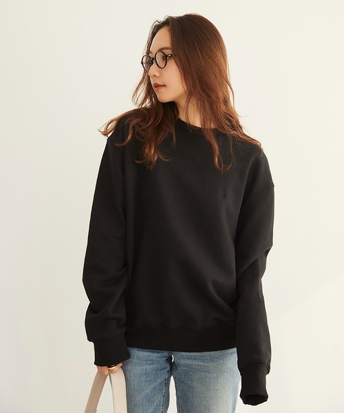 RANDEBOO(ランデブー)の「Basic sweatshirts(スウェット・レディース・ブラック/ホワイト系その他・MEDIUM/SMALL)」の4枚目の写真