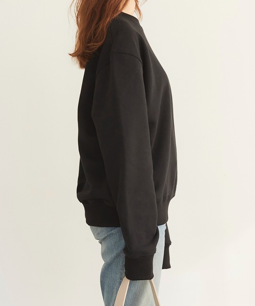 RANDEBOO(ランデブー)の「Basic sweatshirts(スウェット・レディース・ブラック/ホワイト系その他・MEDIUM/SMALL)」の5枚目の写真