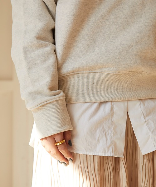 RANDEBOO(ランデブー)の「Basic sweatshirts(スウェット・レディース・ブラック/ホワイト系その他・MEDIUM/SMALL)」の10枚目の写真
