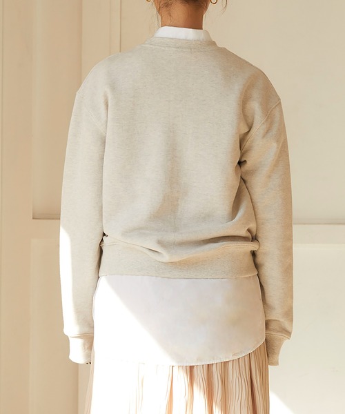 RANDEBOO(ランデブー)の「Basic sweatshirts(スウェット・レディース・ブラック/ホワイト系その他・MEDIUM/SMALL)」の14枚目の写真