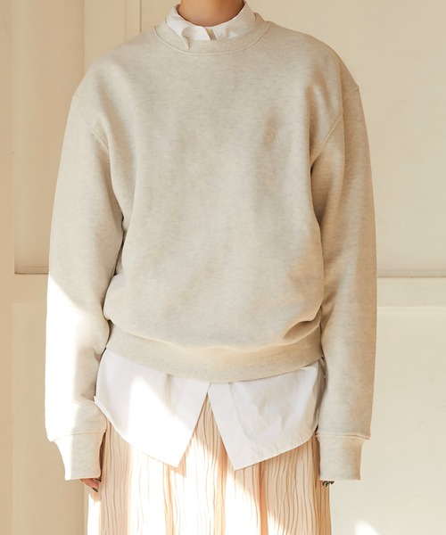 RANDEBOO(ランデブー)の「Basic sweatshirts(スウェット・レディース・ブラック/ホワイト系その他・MEDIUM/SMALL)」の12枚目の写真