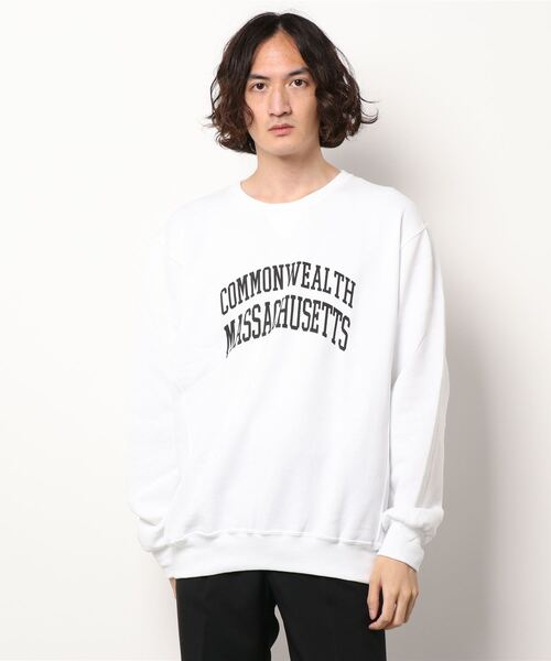 Russell Athletic(ラッセルアスレティック)の「RUSSELL ATHLETIC 裏起毛カレッジトレーナー(M1)(スウェット・メンズ・ホワイト/ブラック/ネイビー/レッド/オートミール・MEDIUM/LARGE/X-LARGE)」の9枚目の写真