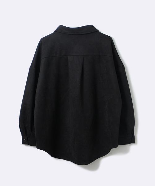 one way(ワンウェイ)の「【oneway】スエポンCPOシャツ(シャツ/ブラウス・レディース・ホワイト/ライトグレー/ブラック/ライトブラウン・FREE)」の5枚目の写真