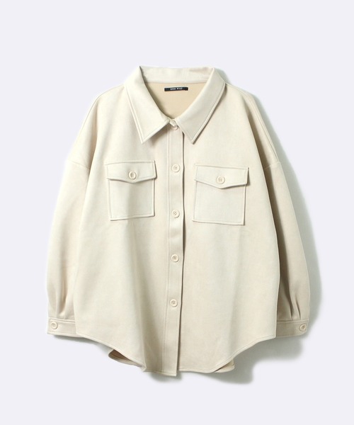one way(ワンウェイ)の「【oneway】スエポンCPOシャツ(シャツ/ブラウス・レディース・ホワイト/ライトグレー/ブラック/ライトブラウン・FREE)」の17枚目の写真