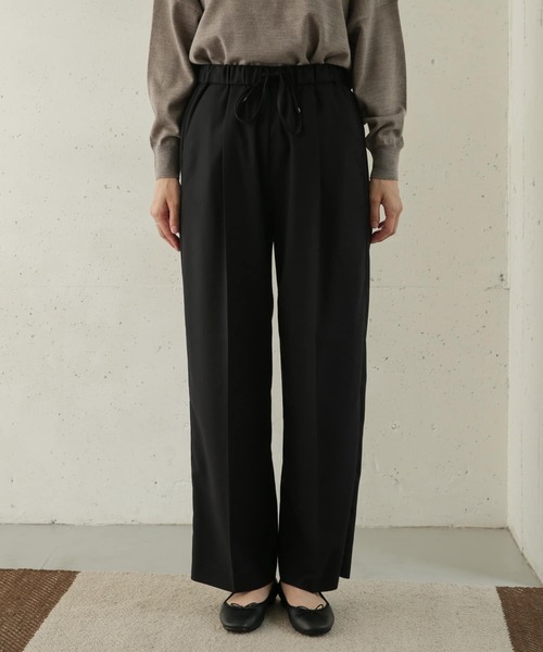 URBAN RESEARCH DOORS（アーバンリサーチドアーズ）の「クリアツイルストレートパンツ（その他パンツ・レディース・チャコールグレー/ブラック・36/38）」の13枚目の写真