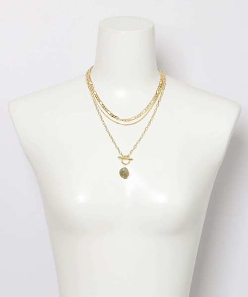 KBF（ケイビーエフ）の「レイヤードセットコインネックレス（ネックレス・レディース・シルバー/ゴールド・ONE）」の8枚目の写真