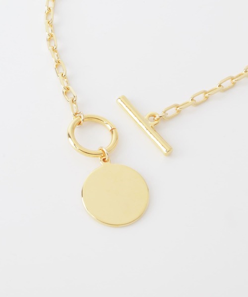 KBF（ケイビーエフ）の「レイヤードセットコインネックレス（ネックレス・レディース・シルバー/ゴールド・ONE）」の5枚目の写真