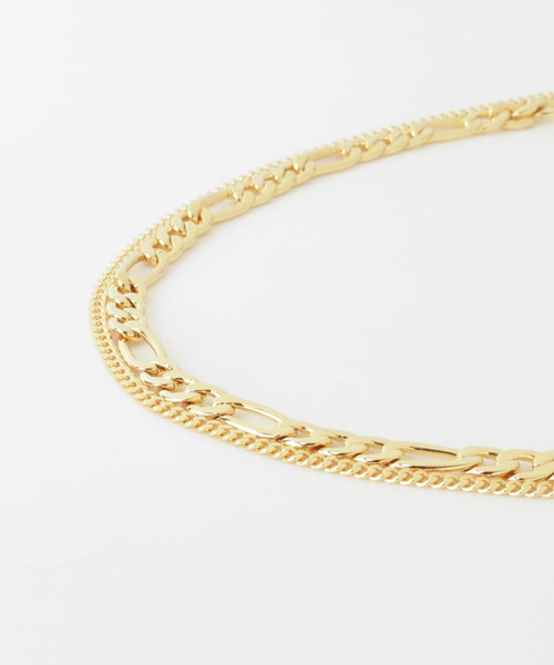 KBF（ケイビーエフ）の「レイヤードセットコインネックレス（ネックレス・レディース・シルバー/ゴールド・ONE）」の7枚目の写真