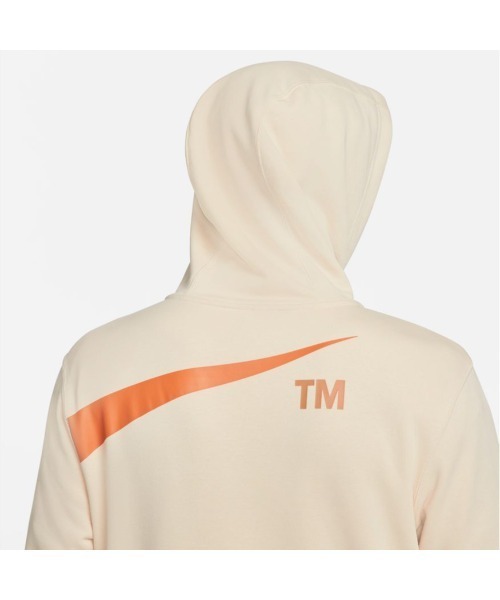 NIKE(ナイキ)の「NIKE/ナイキ NSW スウッシュFZ FT L/S フーディ/NSW スウッシュ フルジップ フレンチテリー ロングスリーブ フーディ(ナイロンジャケット・メンズ・ベージュ/ブラック・S/L/XL/M)」の5枚目の写真