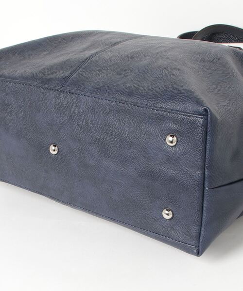 Un coeur（アンクール）の「【Un coeur】COLORS　カラーズトートバッグ　311285（トートバッグ・メンズ・ブラック/ネイビー/グレー/キャメル・FREE）」の6枚目の写真